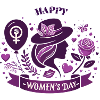 Purple Elegance, Women's Day Celebration