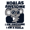 Koalas Are Awesome Koalabear Phascolarctos