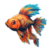 Fisch bunt