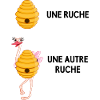 a beehive and other hive