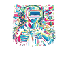 Vr-gamer Vr-gaming-videospiel-spieler nerd