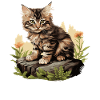 Chat Chats American Bobtail
