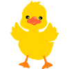Mignon bébé canard personnage1