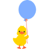 Cute baby duck character 5