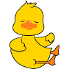 Cute baby duck character 4