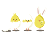 Happy Easter Chick Egg Easter Egg
