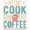 Instant-Kochen Einfach Kaffee hinzufügen
