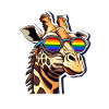 LGBTQ Giraffe