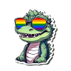 LGBTQ Crocodile