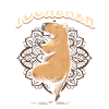 Capybara Wasserschwein Yoga