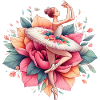 Ballet dancer with tutu