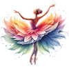 Ballet dancer with tutu