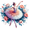 Ballet dancer with tutu