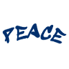 Peace and Love Slogan - Frieden