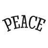 Peace and Love Slogan - Frieden