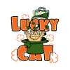 Lucky Cat clover