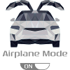 Low Poly Auto im Flugmodus