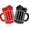 Bierkrug Bier Symbol Prost