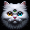3 eyes cat