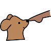 Dog comic style