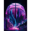 Basket-ball dans la nuit urbaine
