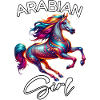Cadeau de cheval arabe