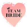 Team Bride-Herz! Personalisierbar