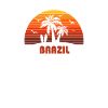 Cool Brazil Beach Sunset Souvenir