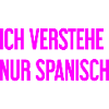 I only understand Spanish