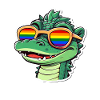 LGBTQ Crocodile
