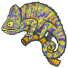 Chamaeleon Exotic Animal Funny