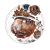 Guinea Pig Steampunk Funny Gift