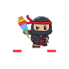 Schulkind Ninja Schulbeginn Geschenk