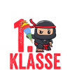 1.Klasse Ninja Erstklässler Geschenk