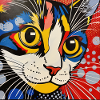 Katze, katzenmotiv, comic, geschenk, geschenkideen