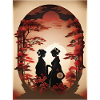 Japanese Art Illustration Painting