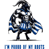 I'm proud of my roots Greek