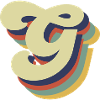 Retro G Letter