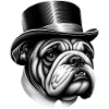 Bouledogue anglais Le Professeur