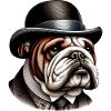 English Bulldog Art