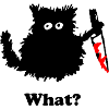 Murder Kitten Sticker