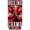 Elephant Boxer Fighter Boxing Champ