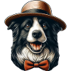 Border Collie Drawing
