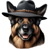 German Shepherd The Detective