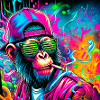 Neon Monkey