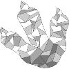 DINOSAUR PRINTS geometric