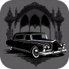 Cooler Oldtimer Leichenwagen