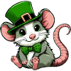 Rat sucré de la Saint-Patrick
