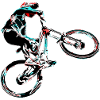 Downhill mountain biking