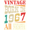 Vintage født i 1967 - Originale dele